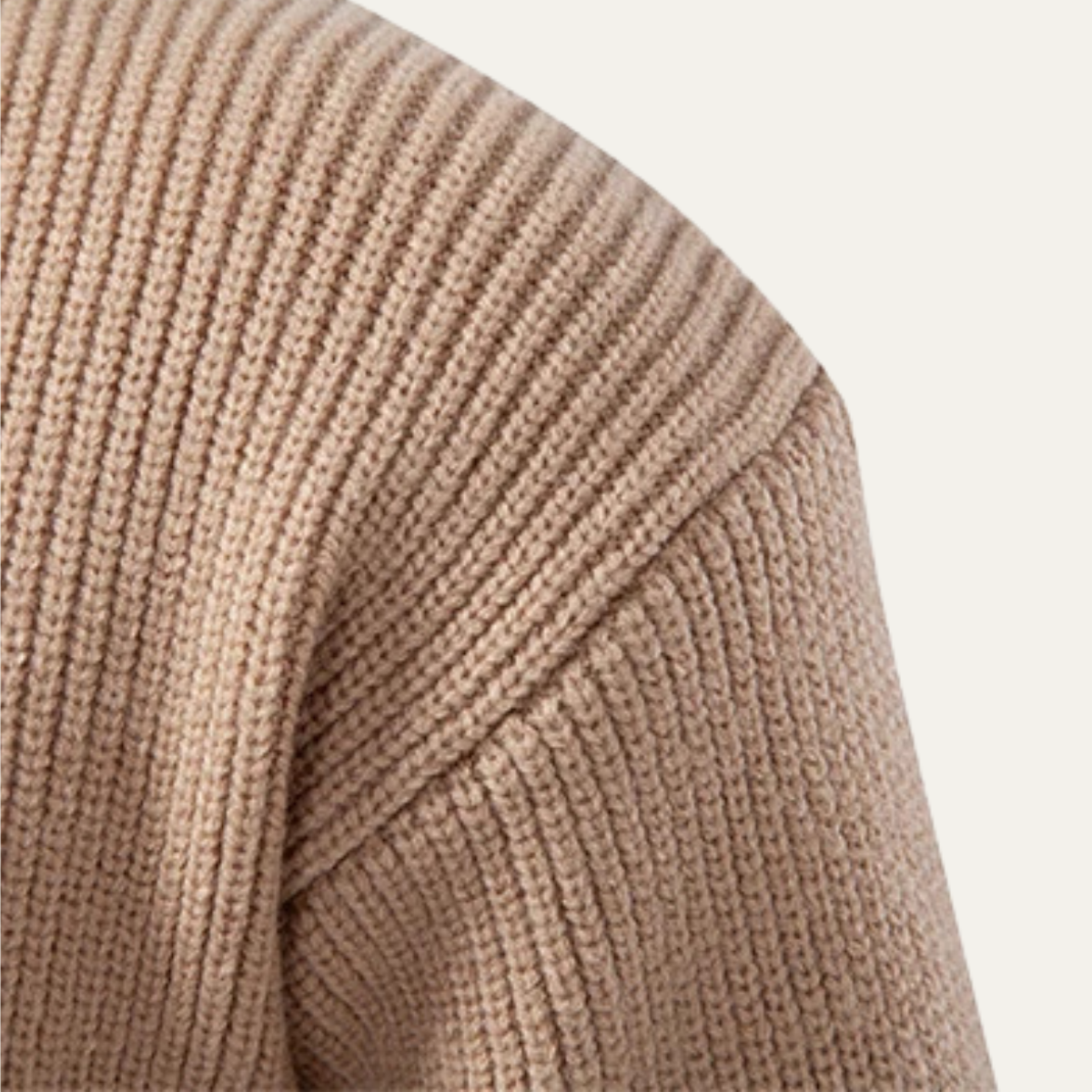 The Alberobello Men’s Winter Stand Collar Knitted Cardigan 3