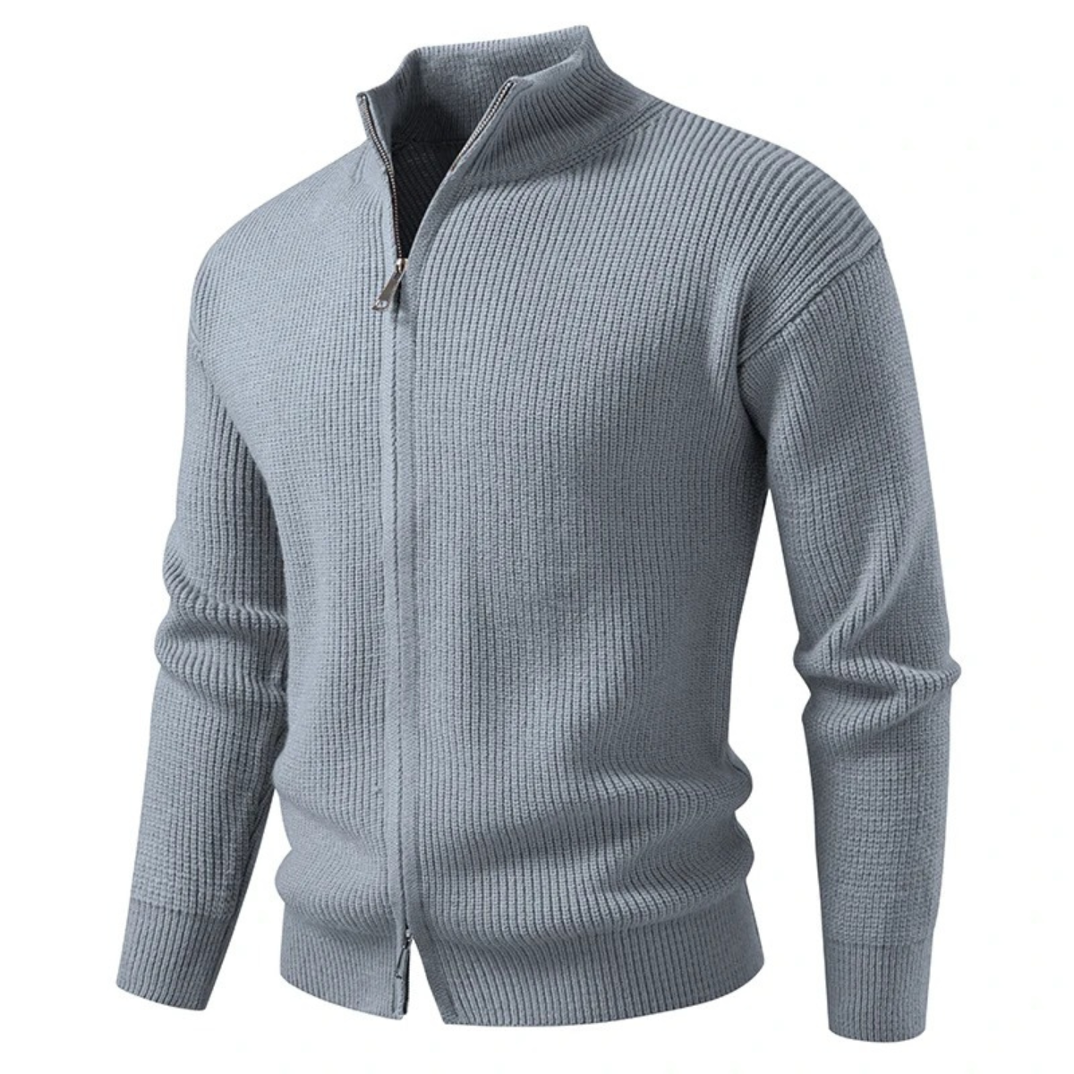 The Alberobello Men’s Winter Stand Collar Knitted Cardigan 8