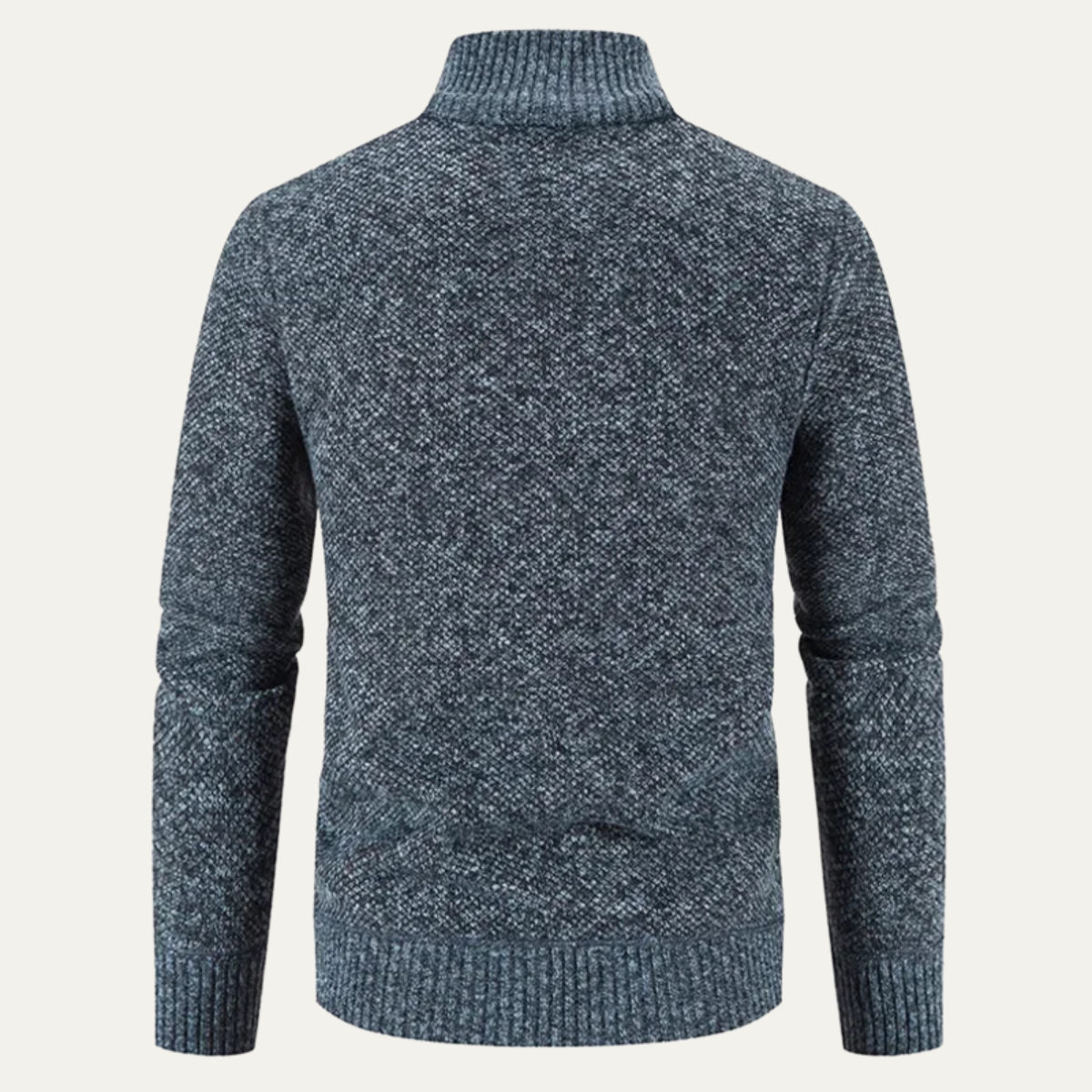 The Alford Men's Knitted Winter Zip  Cardigan 1