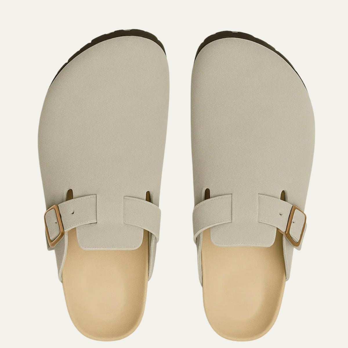 The Amalfi Grey Suede Moccasin Slipper for Men — Relaxed Old Money Style 2