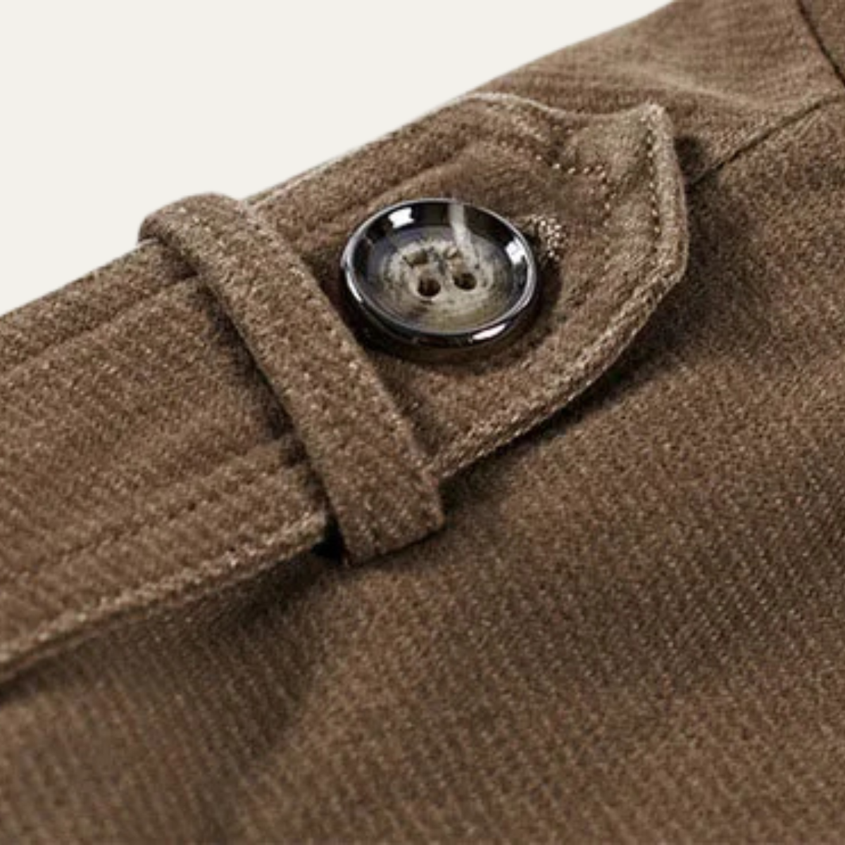 The Appiano Men’s Winter Wool Jacket with Plaid Lining and Double Breasted Design 4