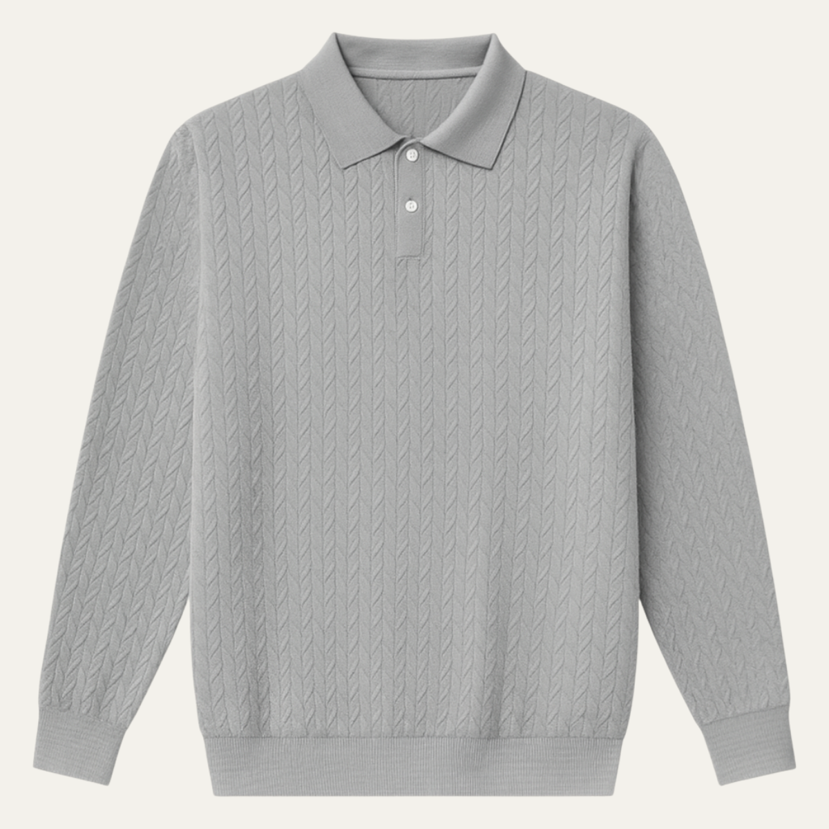 The Argyll Men's Casual Knit Business Polo Jumper 1