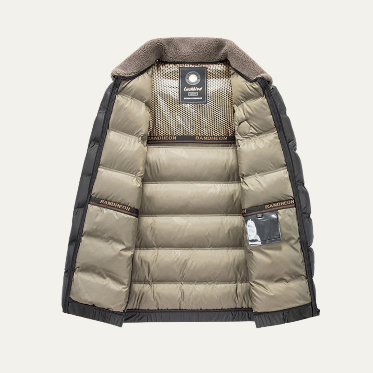The Bacoli Men’s Graphene Heated Puffer Quilted Jacket 1