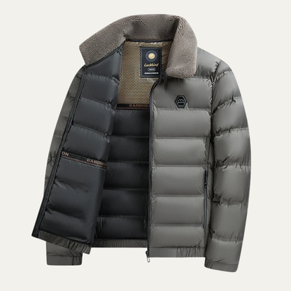 The Bacoli Men’s Graphene Heated Puffer Quilted Jacket 3