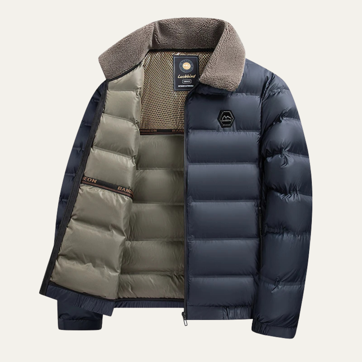 The Bacoli Men’s Graphene Heated Puffer Quilted Jacket 4