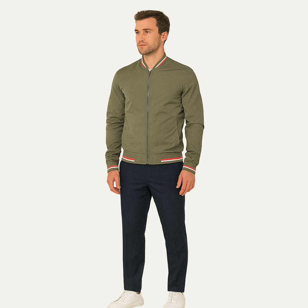 The Balmoral Bomber Jacket – Slim Fit Casual Zip Up 8