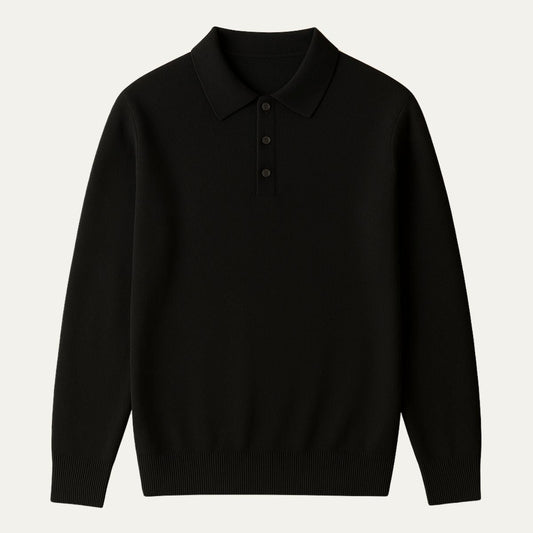The Beaumont Cashmere Polo Shirt 0