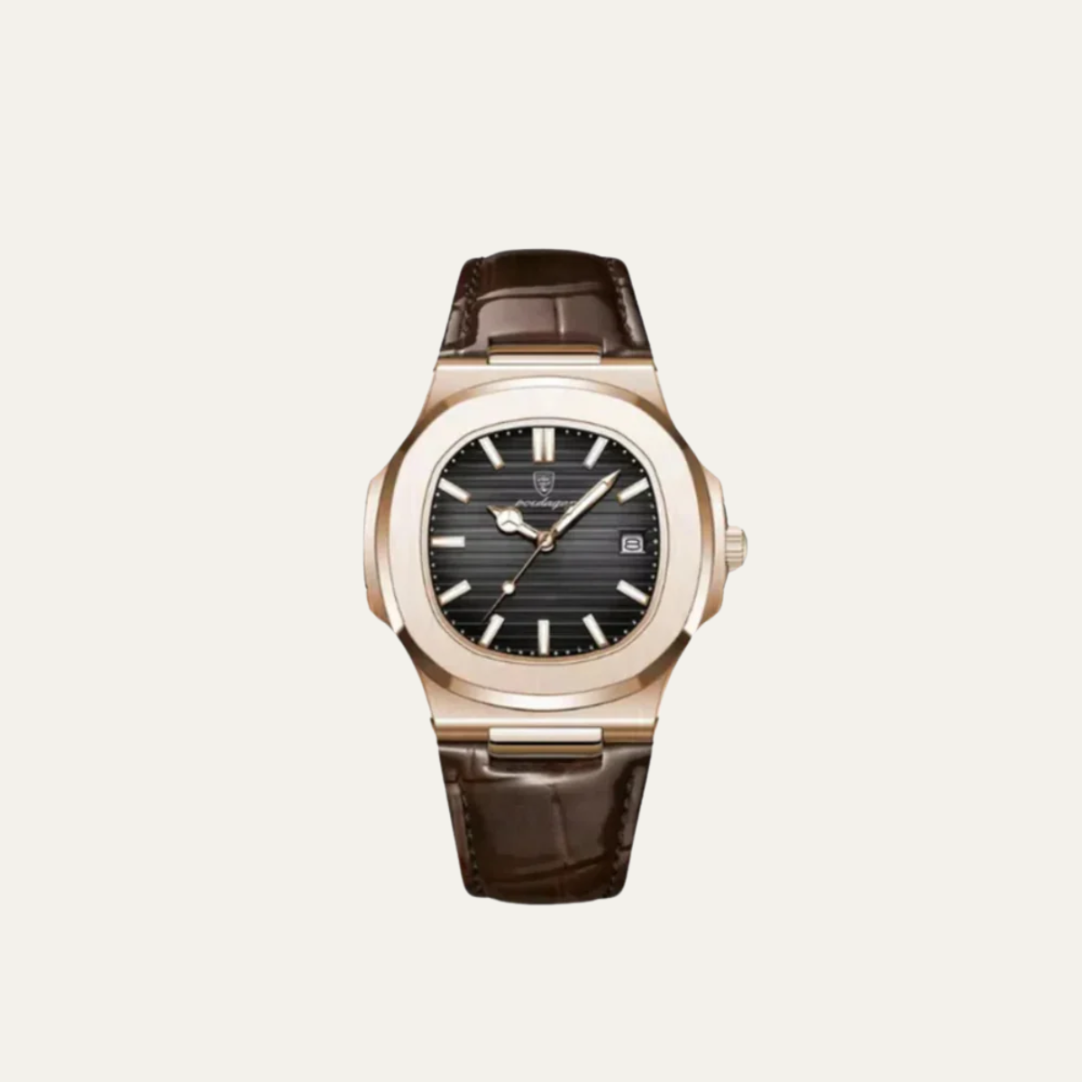 The Belgravia Men’s Elegant Luxury Watch - Premium Leather Strap 2