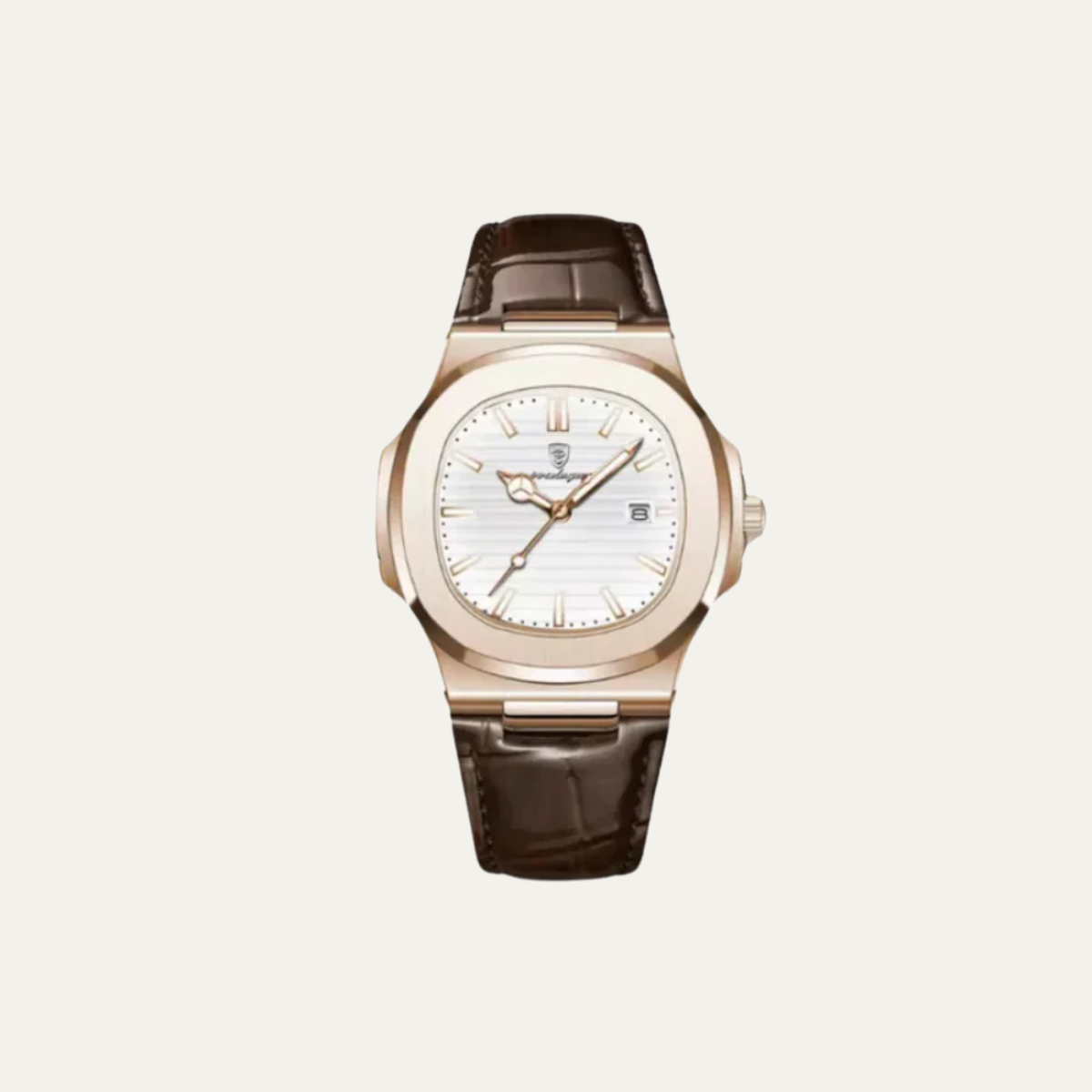 The Belgravia Men’s Elegant Luxury Watch - Premium Leather Strap 3