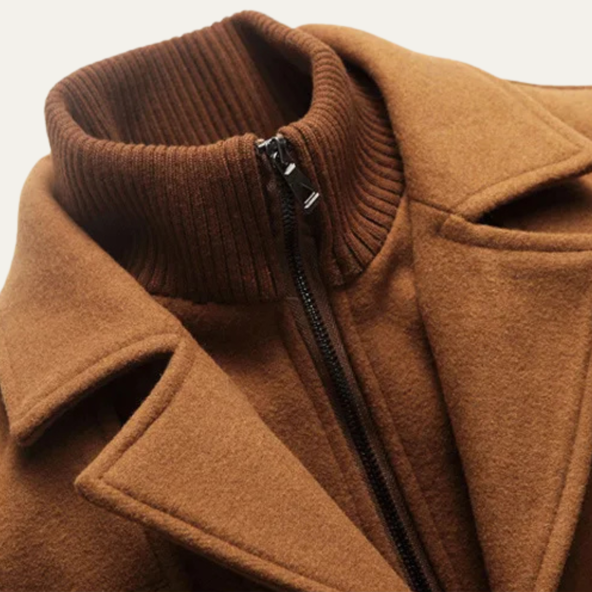 The Belgravia Men's Wool Blend Trench Coat with Quilted Lining 8