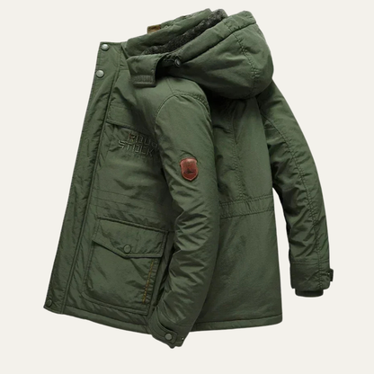 The Birmingham Men’s Fleece Lined Winter Parka Hooded Jacket 1