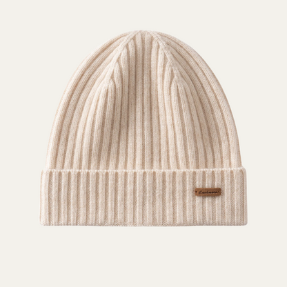The Blackwell Men's Stylish Ribbed Knit Cashmere Beanie 0