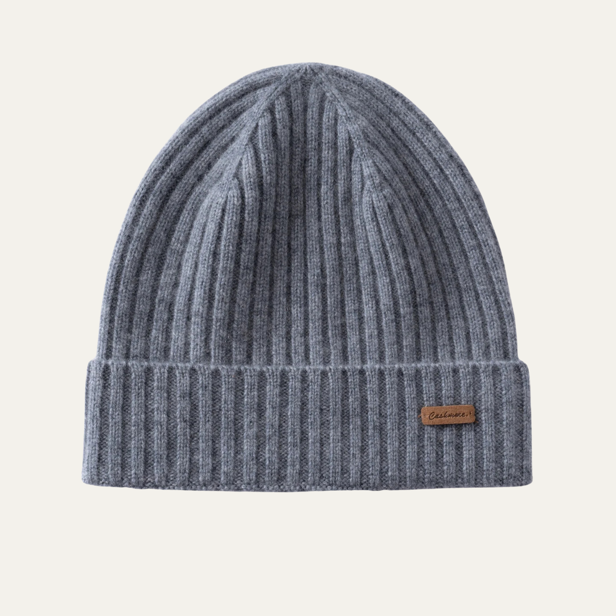 The Blackwell Men's Stylish Ribbed Knit Cashmere Beanie 6