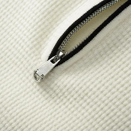 The Bologna Men’s Thick Fleece Half Zip Knitted Jumper 3