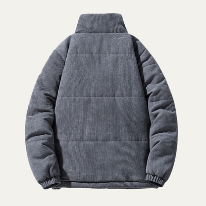 The Bolzano Men's Warm Padded Winte Corduroy Puffer Jacket 1
