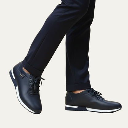 The Bond Street Men’s Orthopedic Shoes Leather Sneakers 1