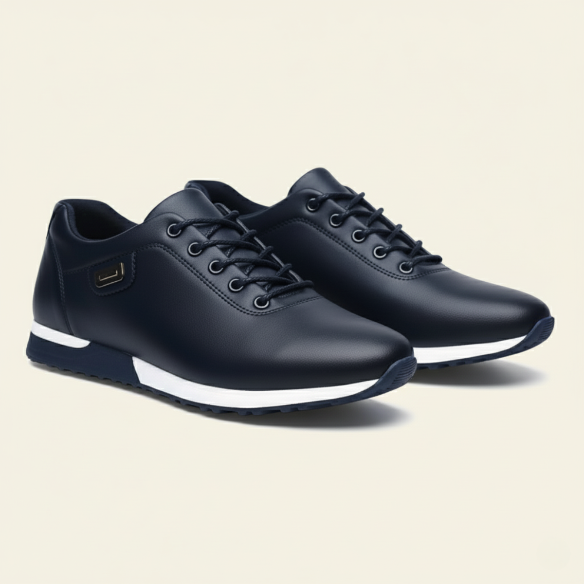 The Bond Street Men’s Orthopedic Shoes Leather Sneakers 2