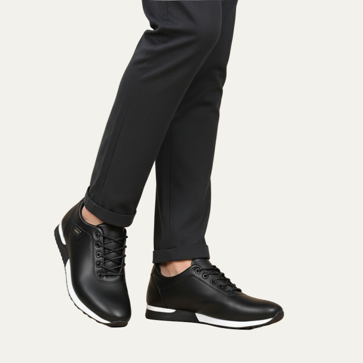 The Bond Street Men’s Orthopedic Shoes Leather Sneakers 4