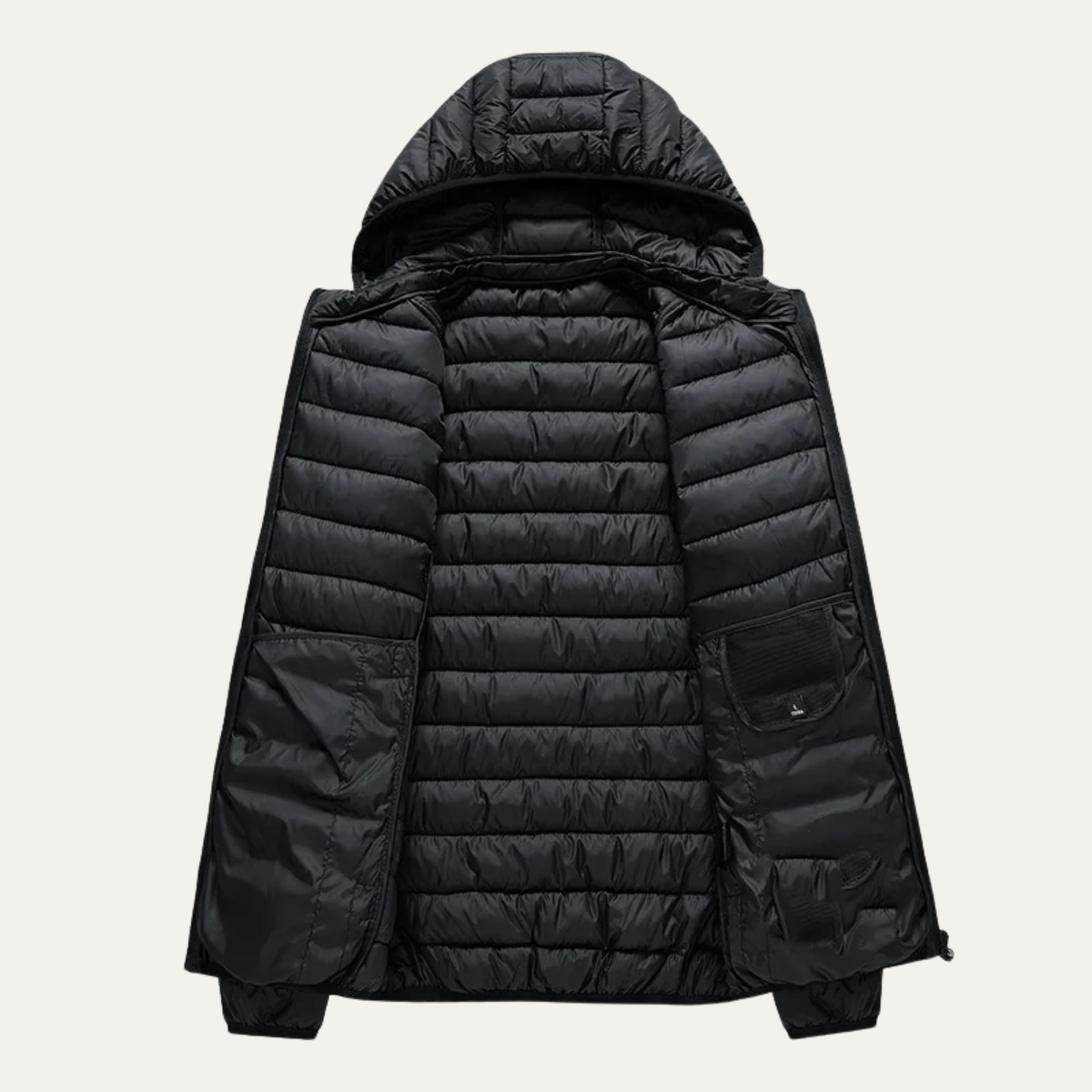 The Brunello Men’s Winter Hooded Puffer Parka Jacket 2