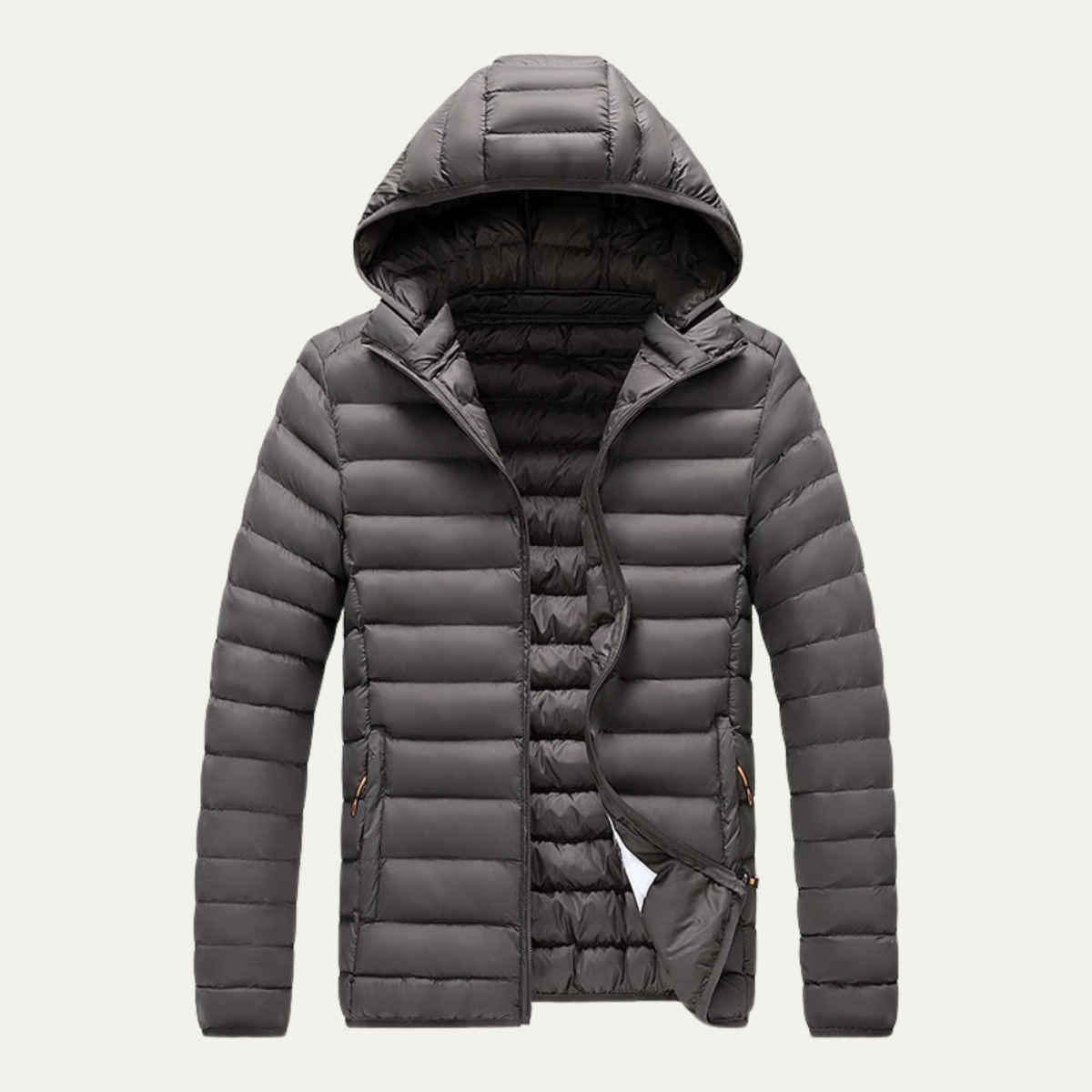 The Brunello Men’s Winter Hooded Puffer Parka Jacket 5