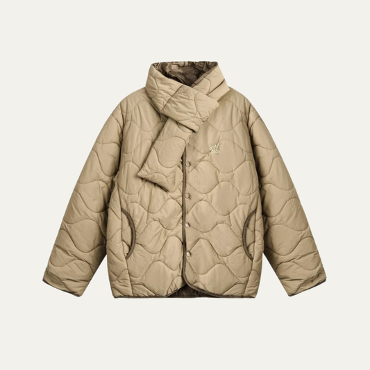 The Brunico Men's Embroidered Quilted Padded Jacket 0