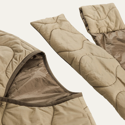 The Brunico Men's Embroidered Quilted Padded Jacket 2