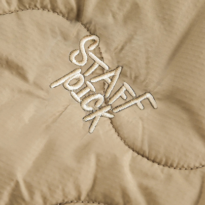 The Brunico Men's Embroidered Quilted Padded Jacket 3