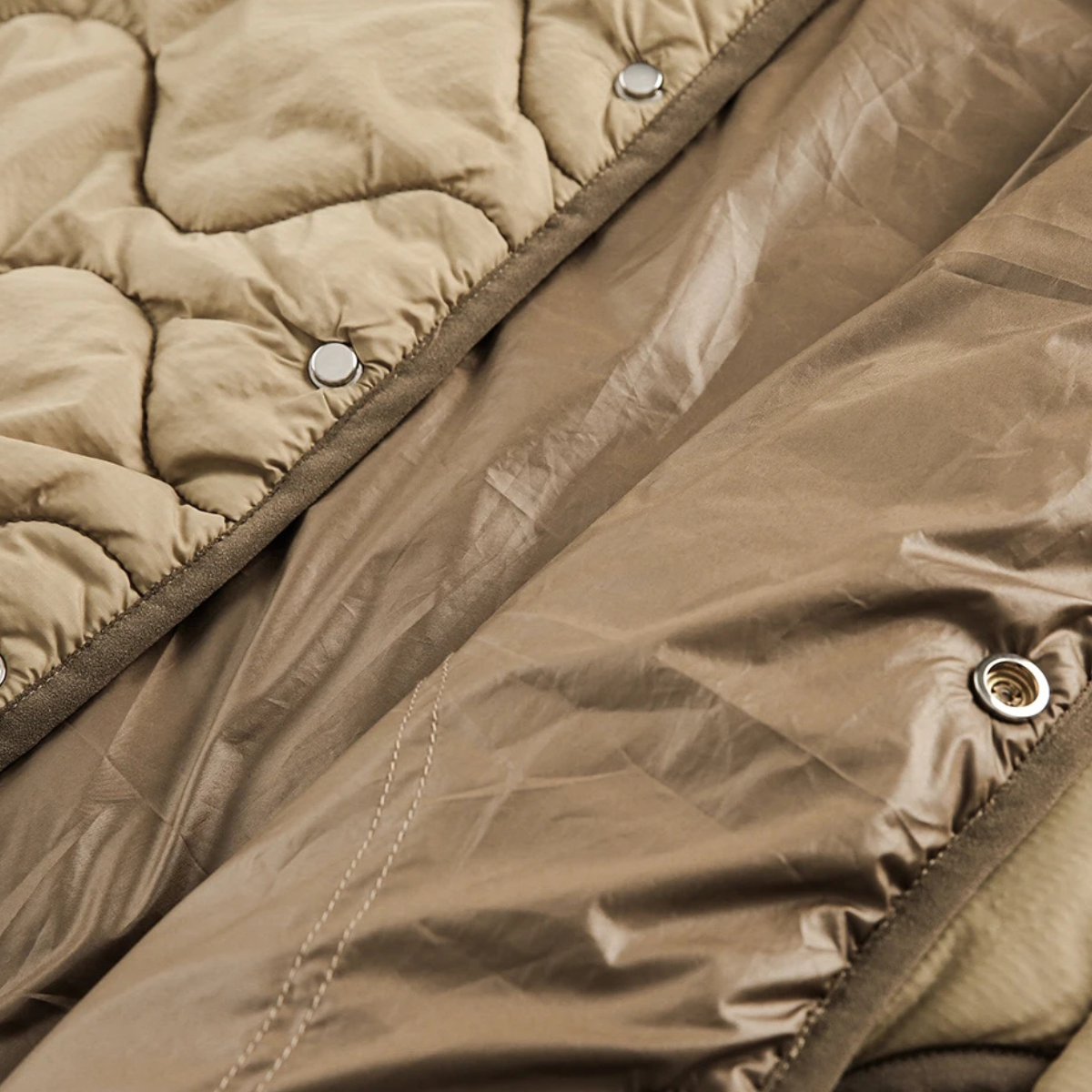 The Brunico Men's Embroidered Quilted Padded Jacket 5