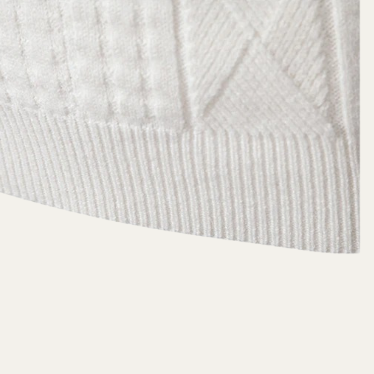 The Brunico Men’s Warm Slim Fit  Cable Knit Jumper 6