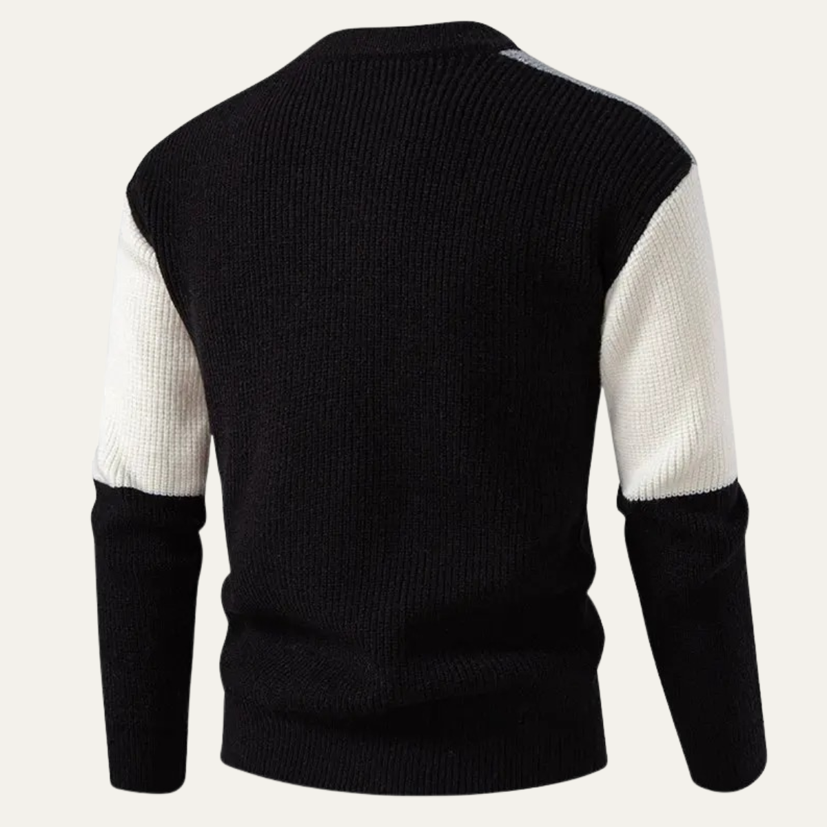 The Caldaro Men’s Warm Winter Colour Block Knit Jumper 2