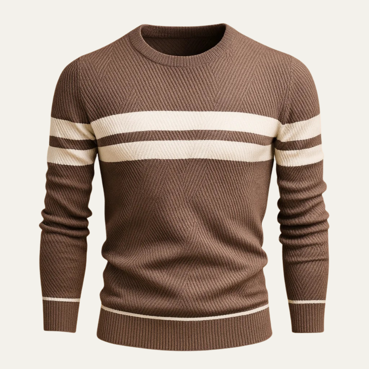 The Cambridge Knit Jumper with Stripes 0