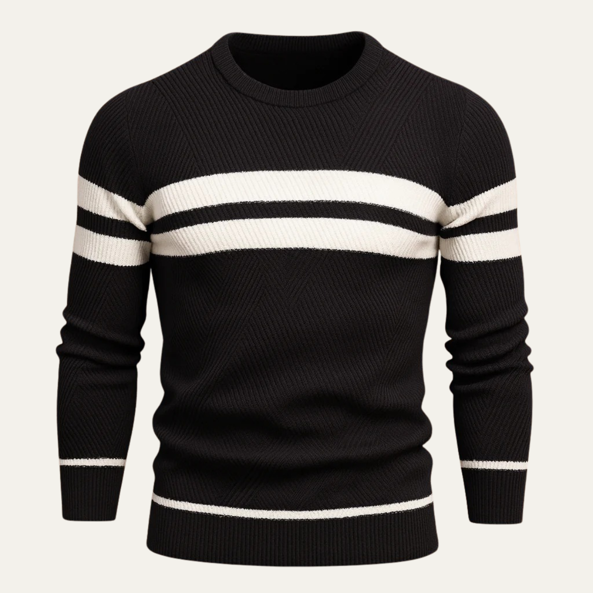 The Cambridge Knit Jumper with Stripes 2