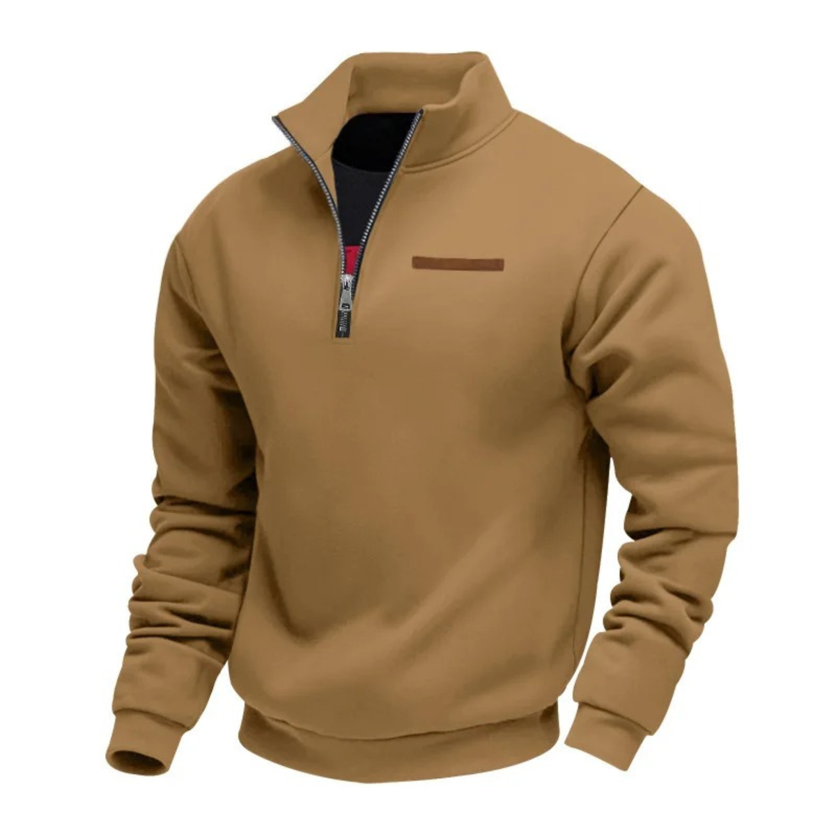 The Canterbury Men’s Quarter Zip Casual Stand Collar Jumper 10