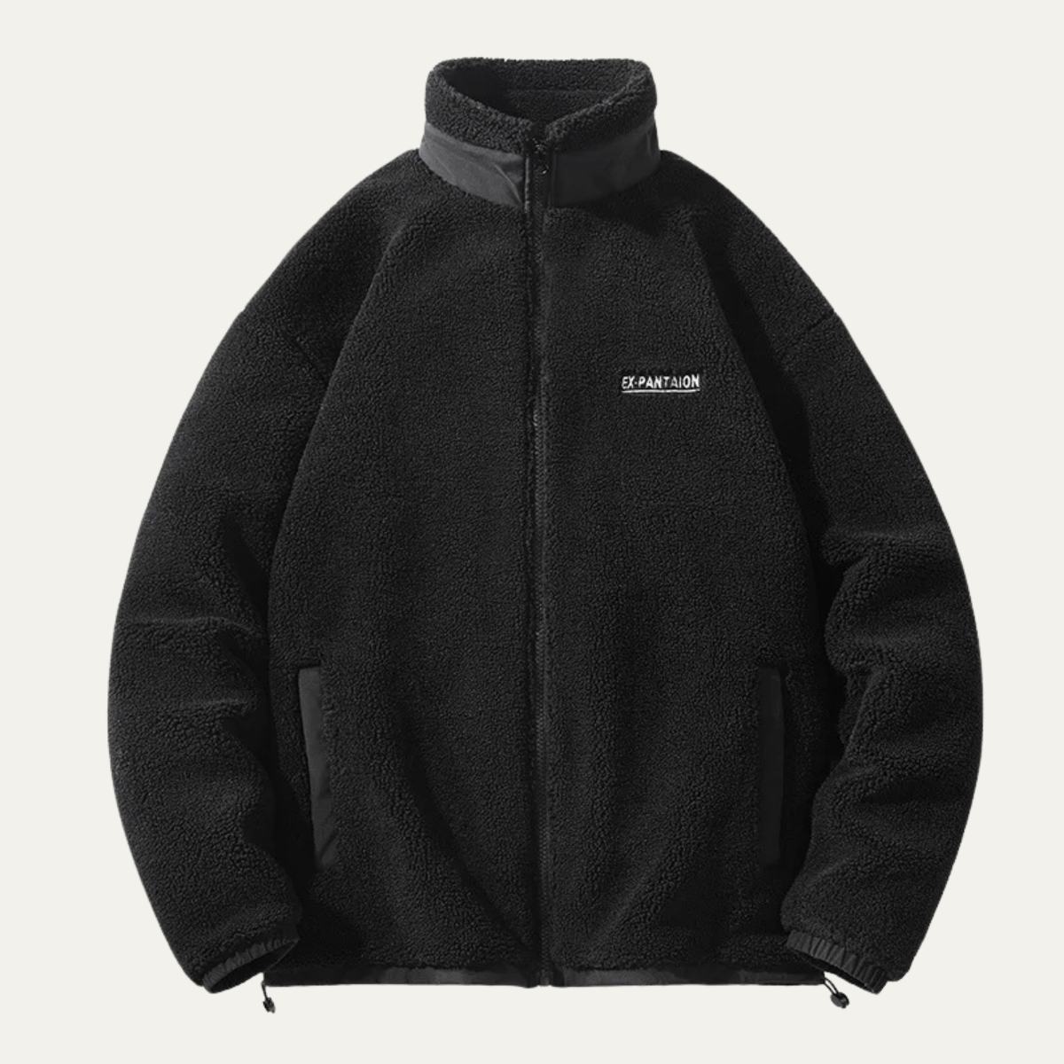 The Capalbio Men's Casual Winter Warm Zip Up Fleece Jacket 2