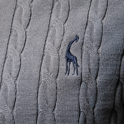 The Carmarthenshire Men's Stylish Crew Neck Knitwear Jumper 2