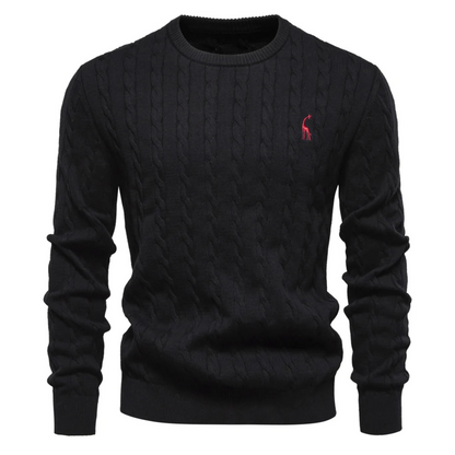 The Carmarthenshire Men's Stylish Crew Neck Knitwear Jumper 5
