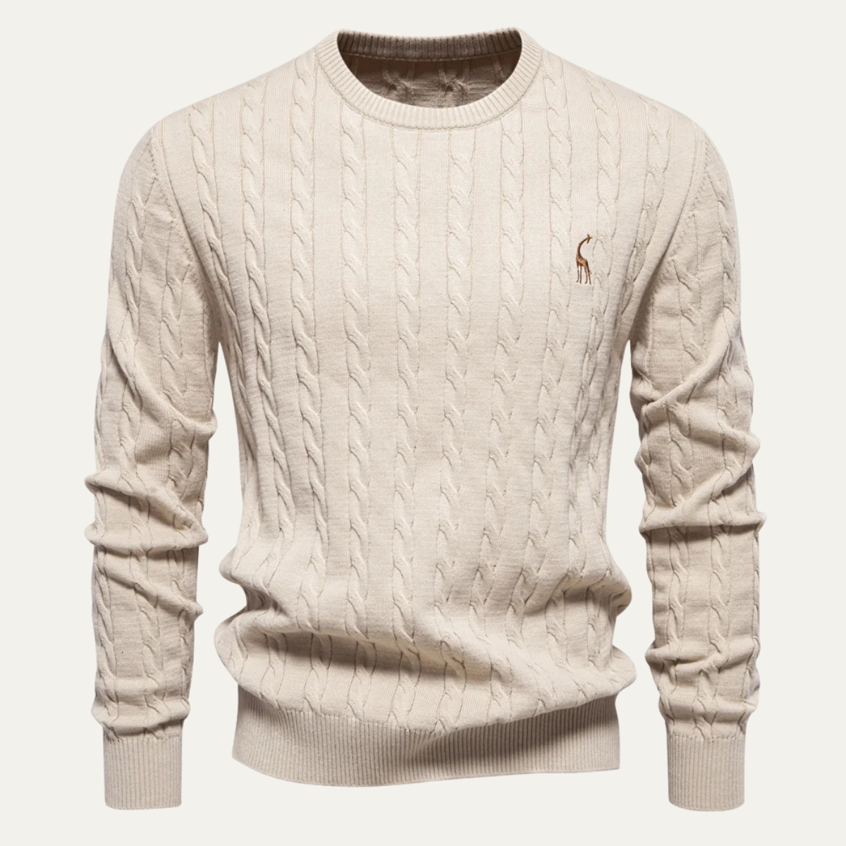 The Carmarthenshire Men's Stylish Crew Neck Knitwear Jumper 6