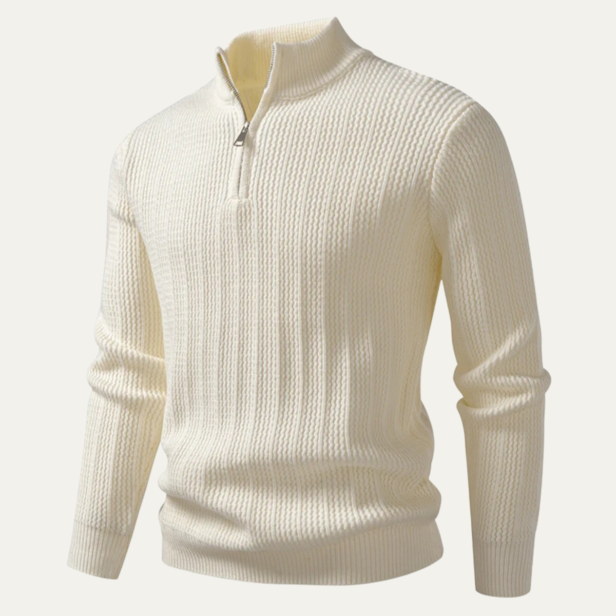 The Cavallino Men's Half Zip Knitted Winter Jumper 0