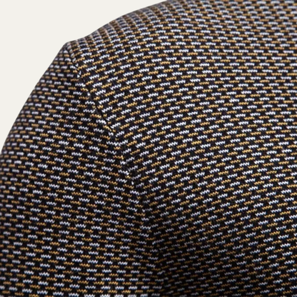 The Champoluc Men’s Half Zip Knitted Jumper with Stand Collar 4