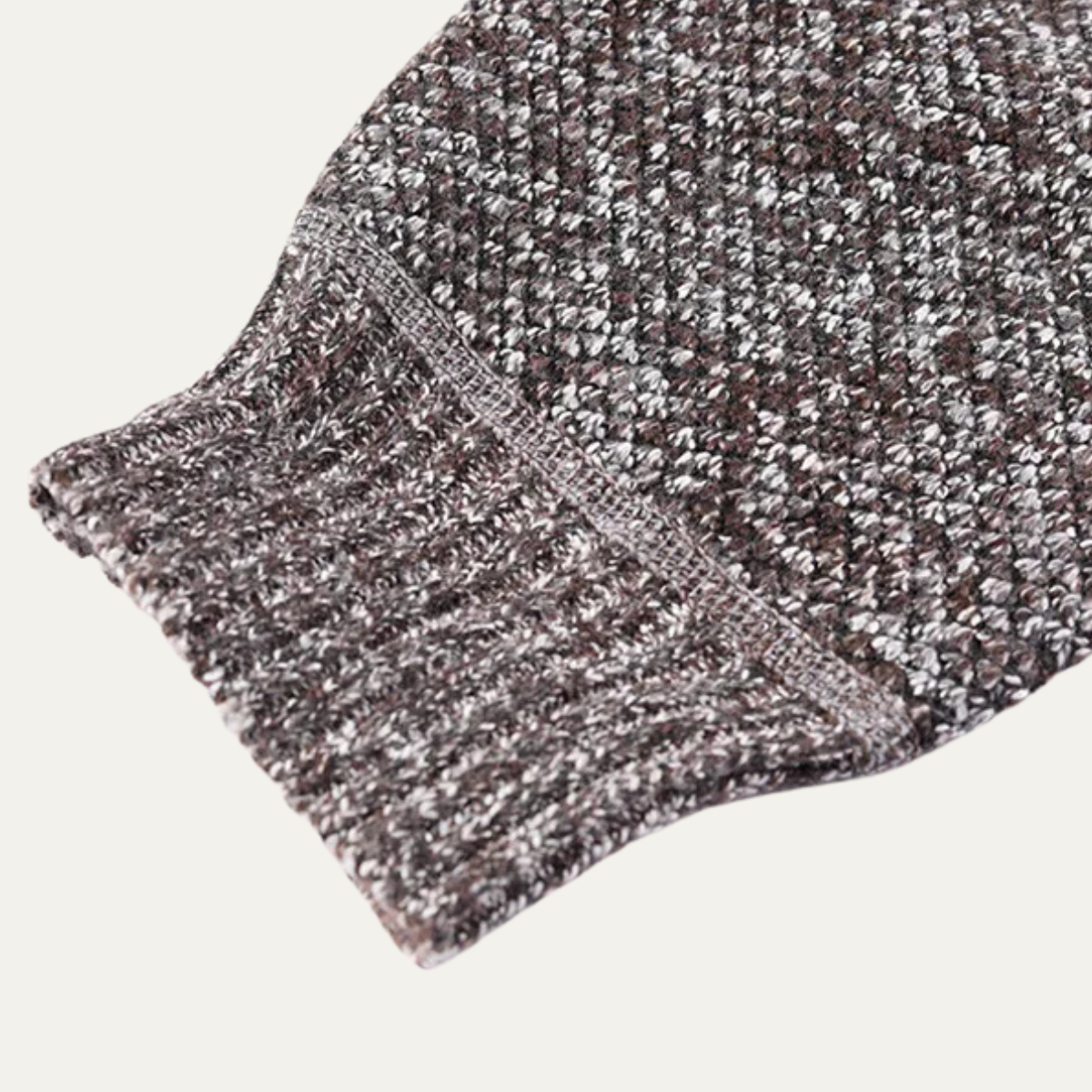 The Cherasco Men's Cotton Zip Up Knitted Cardigan with Inner Lining 5