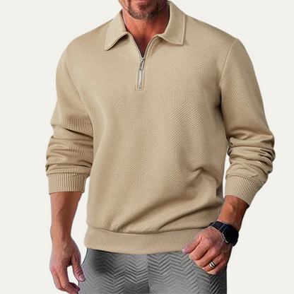 The Chesterby Men’s Quarter Zip Lightweight Jumper 2