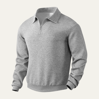 The Chesterby Men’s Quarter Zip Lightweight Jumper 3