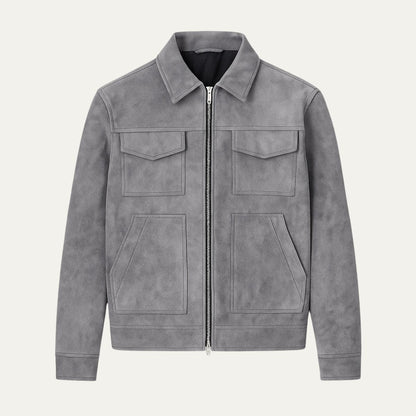 The Colchester Modern Suede Jacket for Men 0