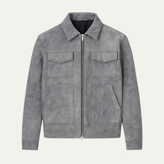 The Colchester Modern Suede Jacket for Men 0
