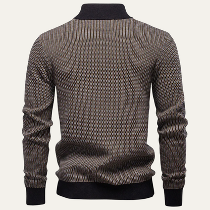The Conwy Men's Half Zip Warm Winter Jumper 1