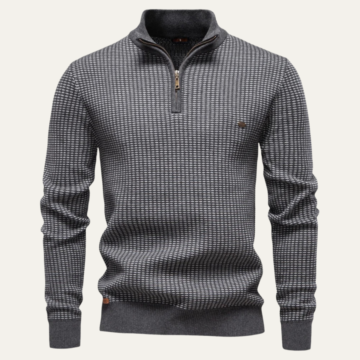 The Conwy Men's Half Zip Warm Winter Jumper 5