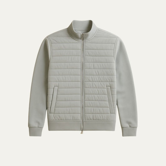 The Copenhagen Elegant Quilted Puffer Coat – Men’s Lightweight Jacket 0