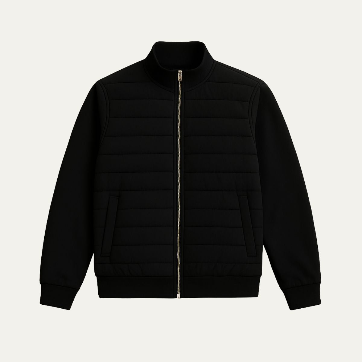 The Copenhagen Elegant Quilted Puffer Coat – Men’s Lightweight Jacket 2
