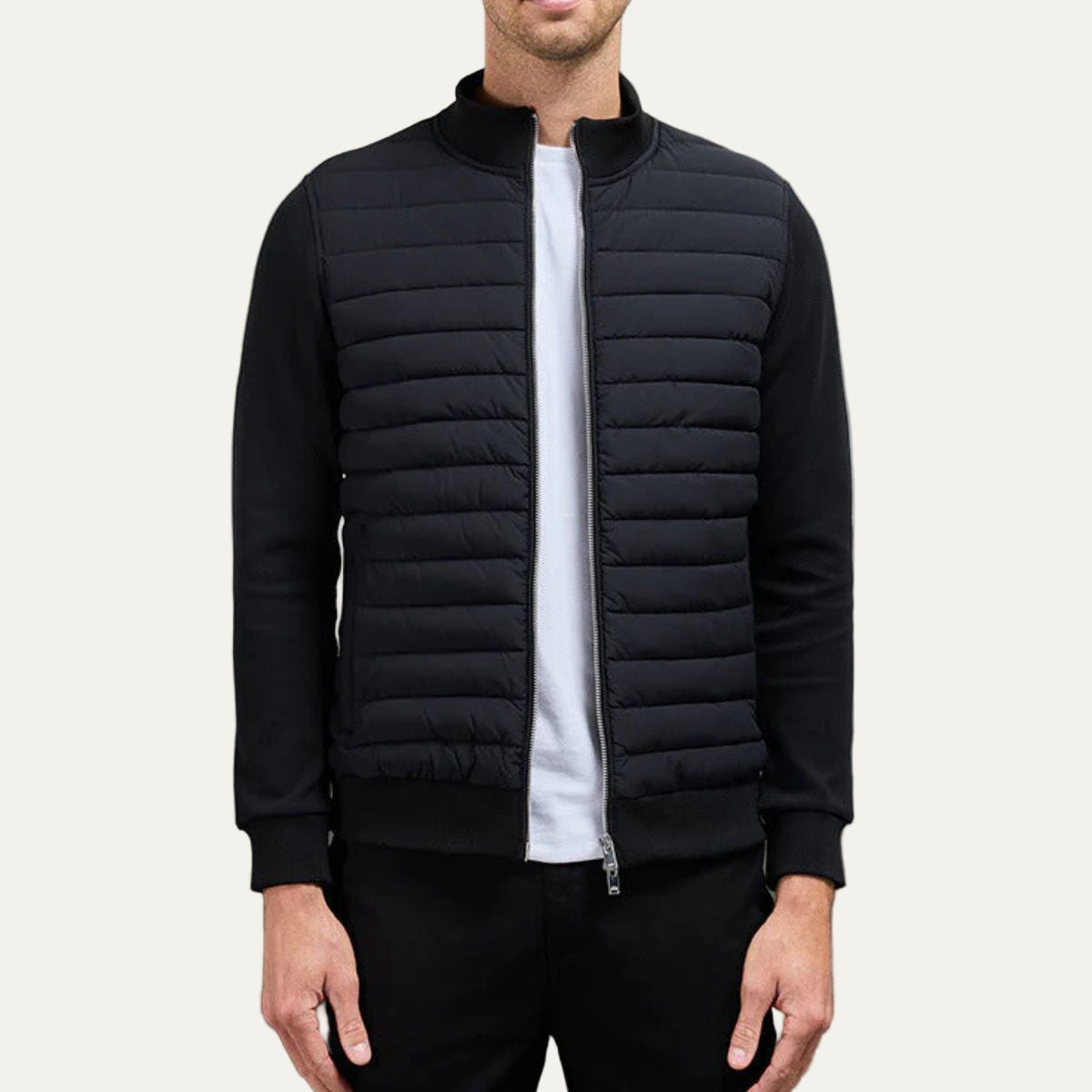 The Copenhagen Elegant Quilted Puffer Coat – Men’s Lightweight Jacket 5