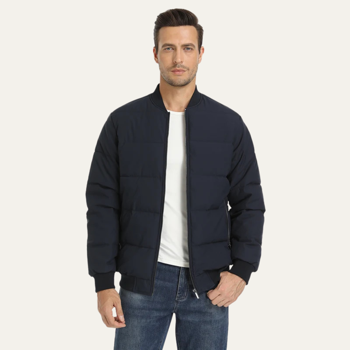 The Corniglia Men’s Lightweight Quilted Puffer Jacket 1